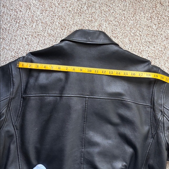 Wilson Leather Black Leather Jacket sz XL - Picture 14 of 16